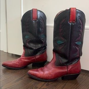 1980s Vintage Cowboy Boots